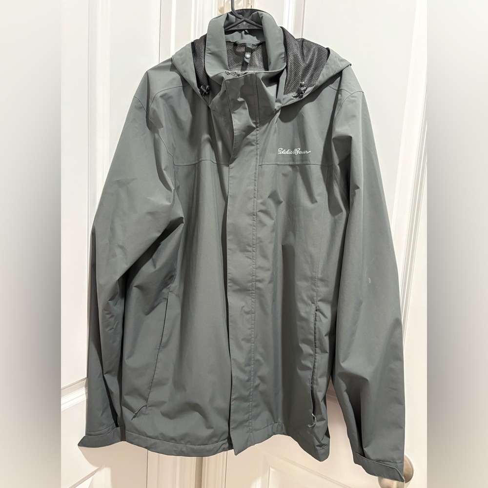 Eddie Bauer Gray Raincoat